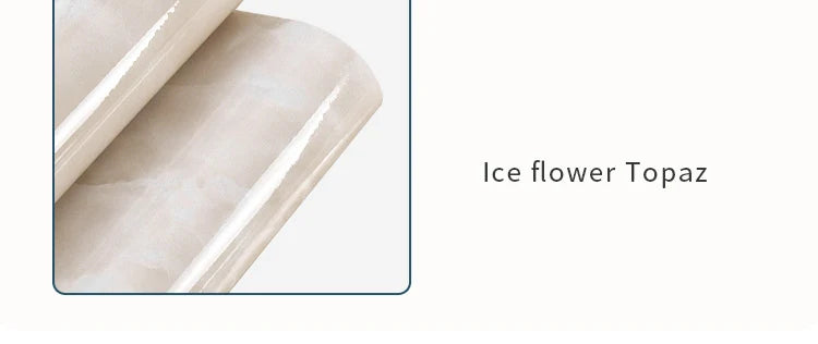 Marble Adhesive Wallpaper – Oil-Proof Film for Kitchen Countertop Renovation