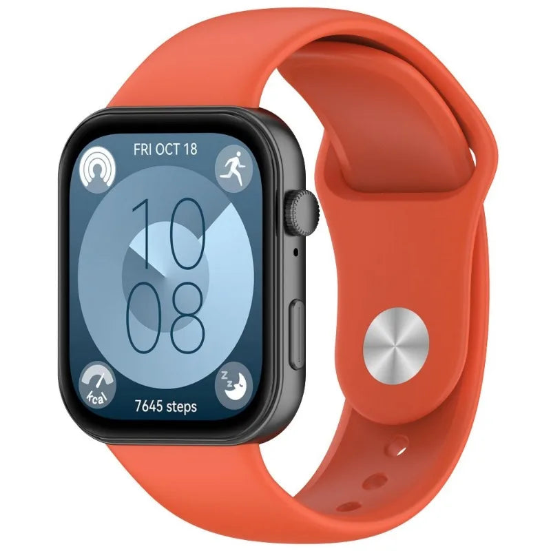 Silicone Sport Wristband – Breathable Replacement for Huawei Watch Fit