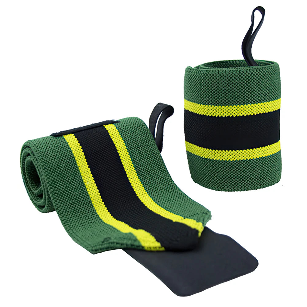 Fitness Wrist Wraps – Padded Support for Weight Lifting and Gym Training