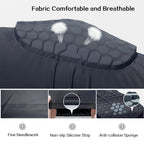 Honeycomb Compression Knee Guards – Youth Protective Gear for Sports