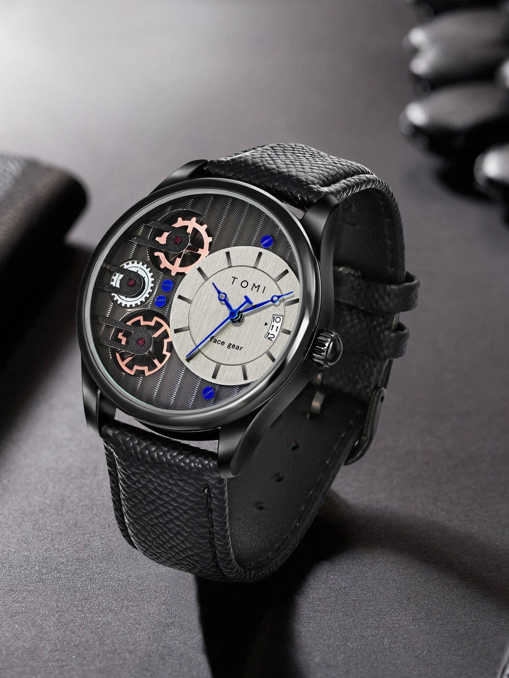 Quartz Men's Wristwatch – Luxury Minimalist Business Gift for Anniversaries
