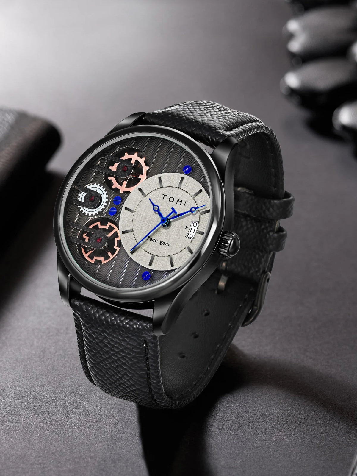 Quartz Men's Wristwatch – Luxury Minimalist Business Gift for Anniversaries