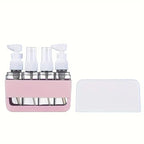 4-in-1 Travel Bottle Set – Leak Proof Refillable Containers for Toiletries