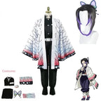 Kochou Shinobu Kimono Uniform Set – Kids Demon Slayer Cosplay for Halloween