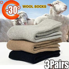 Merino Wool Blend Socks – Thermal Harajuku Style for Winter Cold