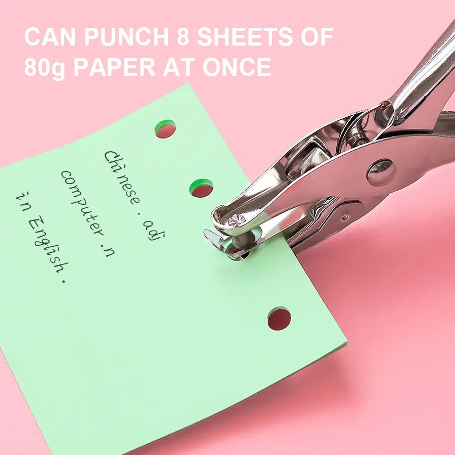 6mm Single Hole Punch – Paper Cutter Tool for Scrapbooking and Office
