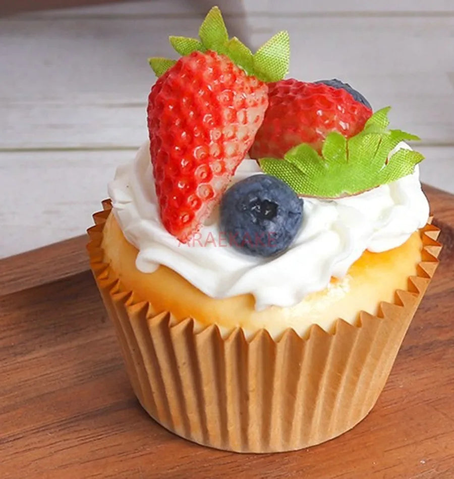 Paper Cupcake Model – Artificial Dessert for Bakery Window Display