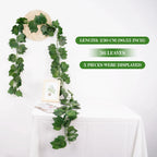 Artificial Ivy Leaf Garland – 2.1M Silk Hanging Vine for Home Garden Decor