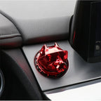 Metal Bully Dog Ignition Cover – Decorative Engine Start Button Trim for Cars