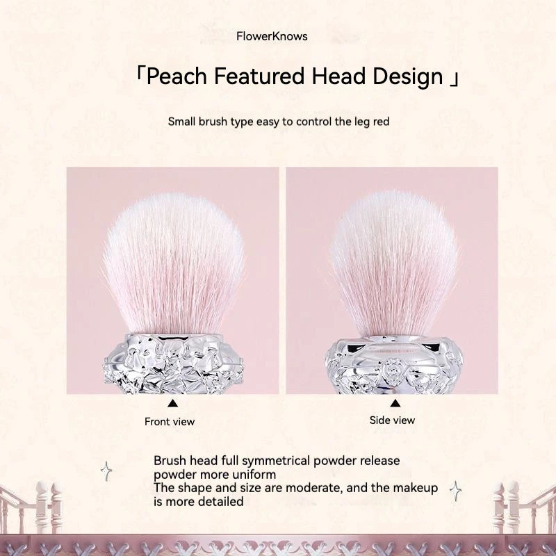 Flower Knows Swan Ballet Handheld Mirror – Vintage Makeup Accessory for Cosplay