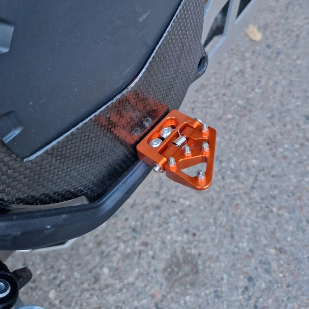 Foldable Rear Brake Pedal Tip – Aluminum Footrest Extension for KTM Adventure