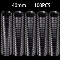 Clear Coin Capsules – 40mm Protective Storage Case for Numismatic Collection