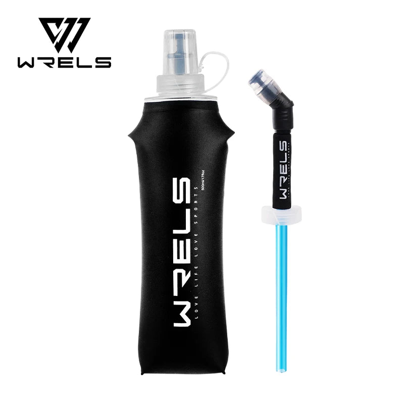 TPU Soft Water Bottle – Foldable BPA Free Hydration Flask for Running Hiking