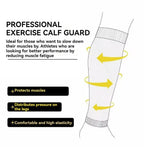 Soccer Shin Guards with Sleeves – Protective Leg Support for Youth and Adults