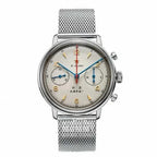 Vintage Pilot Chronograph – 42mm Automatic Waterproof Watch for Men