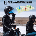 Motorcycle Bluetooth Helmet Intercom – Wireless Headset for Group Riding