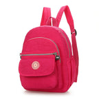 Mini Oxford Cloth Backpack – Small Shoulder Purse for Outdoor Travel