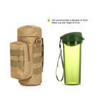 Molle Water Bottle Pouch – Tactical Kettle Carrier for Outdoor Camping