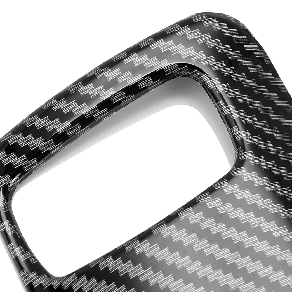 Carbon Fiber Keyhole Panel Trim – Interior Dashboard Decor for Audi A4 A5