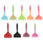 Silicone Non-stick Spatula – Flexible Turner for Omelets and Cooking