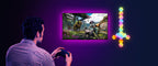RGB Hexagonal Wall Lamp – Smart Ambient LED Lighting for Game Room Decor