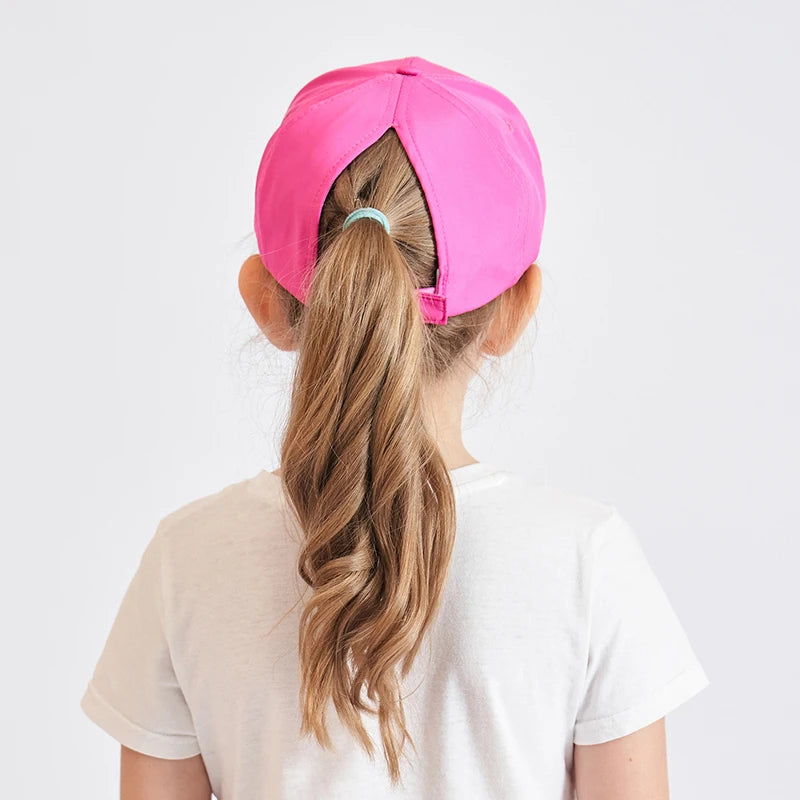 Adjustable Kids Baseball Cap – Sun Protection Hat for Outdoor Summer Travel