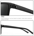 Polarized Cycling Sunglasses – UV400 Square Eyewear for Outdoor Sports