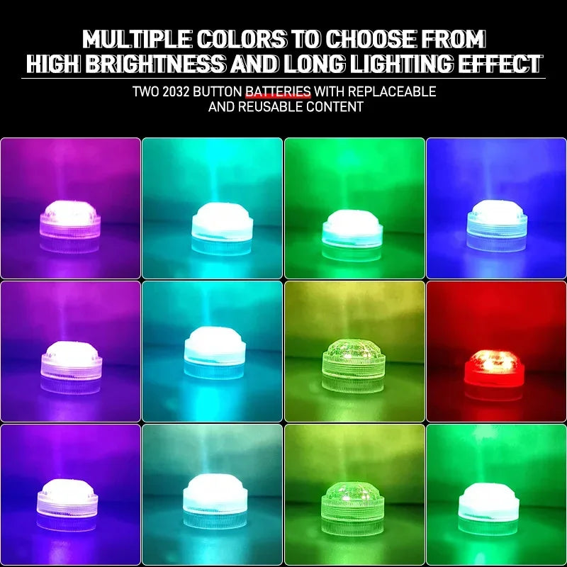 Wireless LED Ambient Interior Light – Adhesive Atmosphere Lamp for Auto Decor