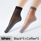 Ultrathin Transparent Boat Socks – Breathable Women's Ankle Socks for Summer