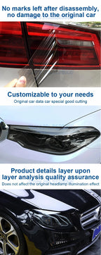 TPH PPF Headlight Film – Anti-Scratch Protective Wrap for Car Tail Lights