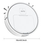3-in-1 Robot Vacuum Mop – USB Rechargeable Cleaner for Home Pet Hair