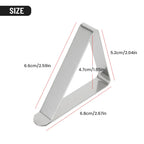 Stainless-Steel Tablecloth Clips – Adjustable Holders for Picnic and Wedding