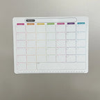 Magnetic Dry Erase Calendar – Monthly Weekly Planner for Kitchen Fridge