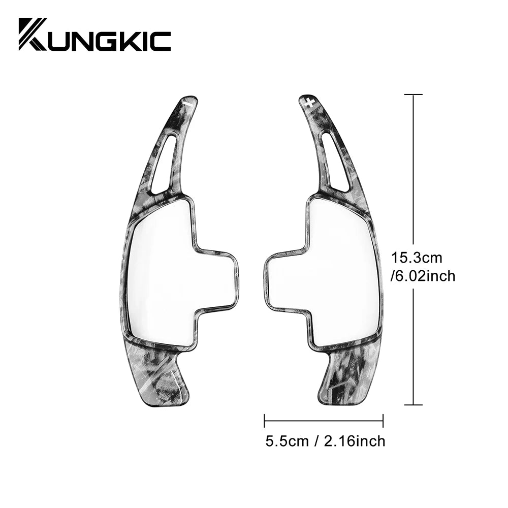 Carbon Fiber Steering Wheel Shift Paddles – Extended Shifters for Mercedes