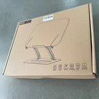 Aluminum Foldable Reading Stand – Adjustable Holder for Laptops and Books