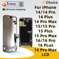 OLED Display Screen Replacement for iPhone 13 14 15 16 Pro Max with Touch