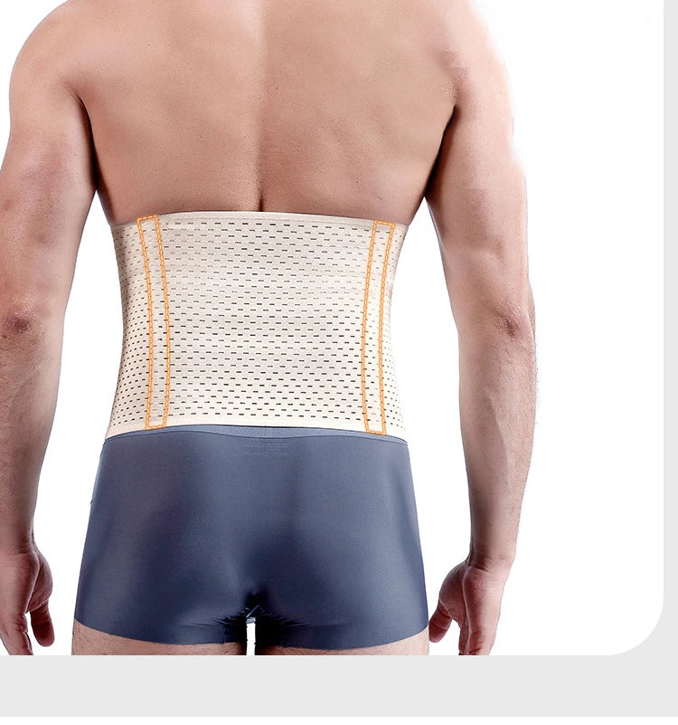 Men Slimming Waist Trainer Belt – Abdominal Compression for Fitness Workout