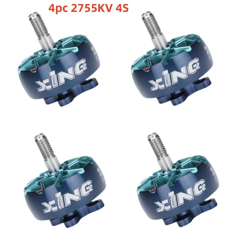 FPV Drone Motor – Unibell Titanium Alloy Shaft for Racing Quadcopters