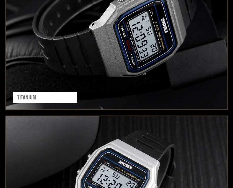 Digital Sports Watch – Waterproof Display for Women