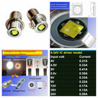 LED Flashlight Bulb Upgrade – 3W Conversion Kit for Maglite Torches