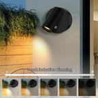Wireless Magnetic LED Wall Light – Rechargeable Dimmable Lamp for Room Decor