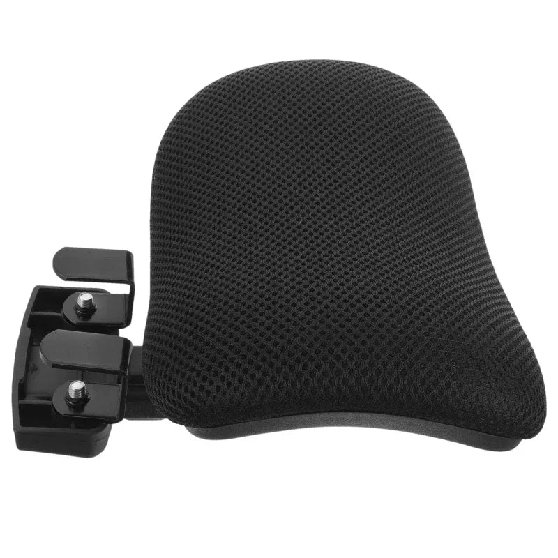 Adjustable Fabric Office Chair Headrest – Ergonomic Neck Support for Work