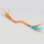 Interactive Cat Feather Ball – Plush Mint Toy for Kitten Play