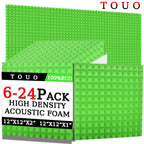 Acoustic Foam Pyramid Panels – Sound Insulation for Home Studio Recording