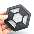 Magnetic Rotating LED Warning Light – Rechargeable Signal for Road Safety