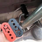 Rubber Exhaust Hanger – 4-Hole Muffler Mount Bracket for Automotive Repair