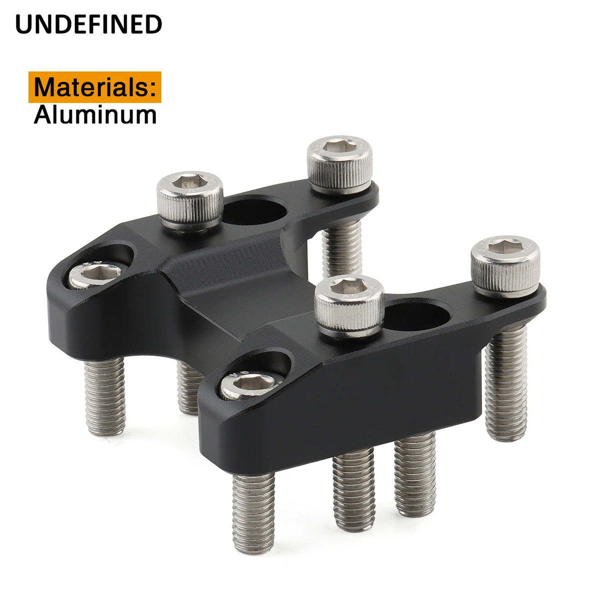 Motorcycle Handlebar Risers – Aluminum Clamp Backs for Yamaha TMAX 560