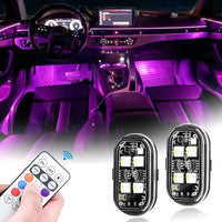 Wireless LED Strobe Lights – Multicolor Anti-Collision Warning for Car Decor