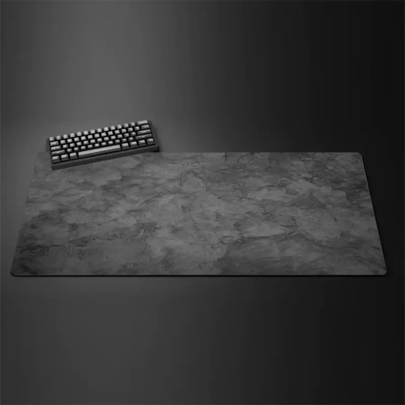 XXL Gray Desk Mat – 900x400mm Extended Mouse Pad for Gaming and Office