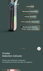 Portable Digital Breathalyzer – High Accuracy Alcohol Tester for Home and Car